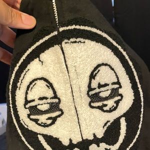 Glo Gang full zip up hoodie